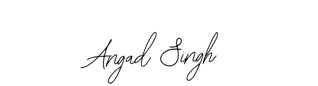 if you are searching for the best signature style for your name Angad Singh. so please give up your signature search. here we have designed multiple signature styles  using Bearetta-2O07w. Angad Singh signature style 12 images and pictures png