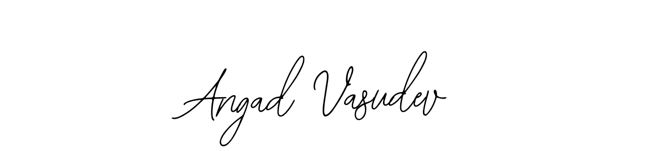 This is the best signature style for the Angad Vasudev name. Also you like these signature font (Bearetta-2O07w). Mix name signature. Angad Vasudev signature style 12 images and pictures png
