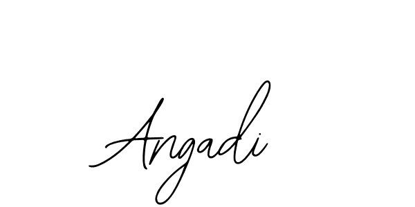 if you are searching for the best signature style for your name Angadi. so please give up your signature search. here we have designed multiple signature styles  using Bearetta-2O07w. Angadi signature style 12 images and pictures png