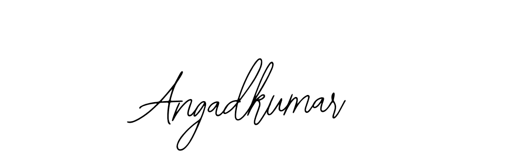 if you are searching for the best signature style for your name Angadkumar. so please give up your signature search. here we have designed multiple signature styles  using Bearetta-2O07w. Angadkumar signature style 12 images and pictures png