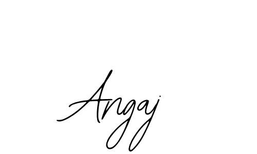 if you are searching for the best signature style for your name Angaj. so please give up your signature search. here we have designed multiple signature styles  using Bearetta-2O07w. Angaj signature style 12 images and pictures png