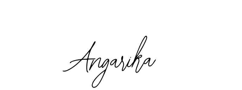 Design your own signature with our free online signature maker. With this signature software, you can create a handwritten (Bearetta-2O07w) signature for name Angarika. Angarika signature style 12 images and pictures png