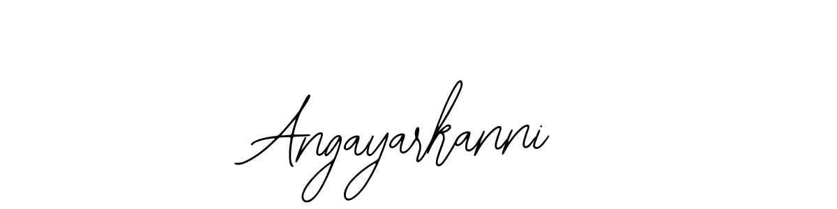 Make a beautiful signature design for name Angayarkanni. With this signature (Bearetta-2O07w) style, you can create a handwritten signature for free. Angayarkanni signature style 12 images and pictures png