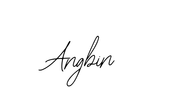 It looks lik you need a new signature style for name Angbin. Design unique handwritten (Bearetta-2O07w) signature with our free signature maker in just a few clicks. Angbin signature style 12 images and pictures png