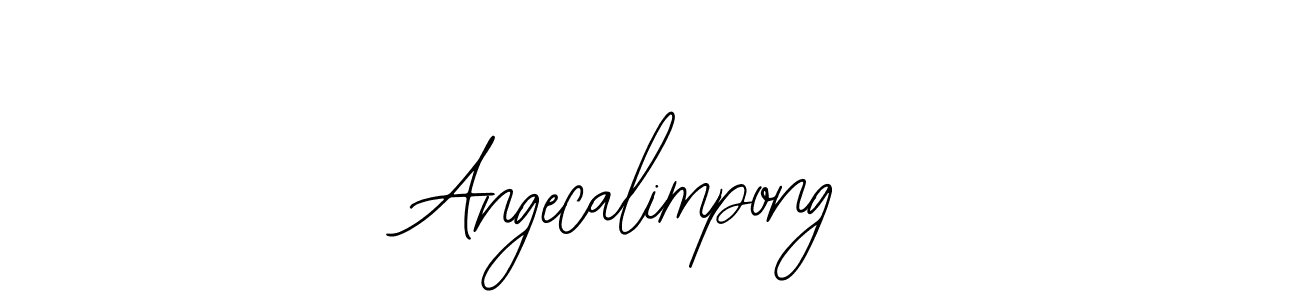 How to Draw Angecalimpong signature style? Bearetta-2O07w is a latest design signature styles for name Angecalimpong. Angecalimpong signature style 12 images and pictures png