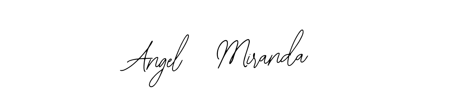 Once you've used our free online signature maker to create your best signature Bearetta-2O07w style, it's time to enjoy all of the benefits that Angel   Miranda name signing documents. Angel   Miranda signature style 12 images and pictures png