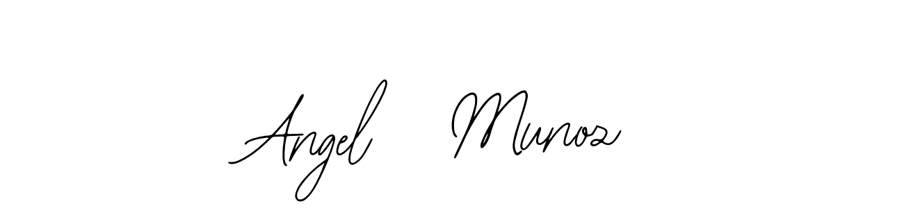 You can use this online signature creator to create a handwritten signature for the name Angel   Munoz. This is the best online autograph maker. Angel   Munoz signature style 12 images and pictures png