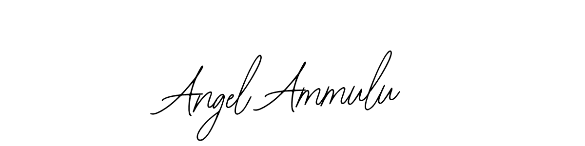 How to Draw Angel Ammulu signature style? Bearetta-2O07w is a latest design signature styles for name Angel Ammulu. Angel Ammulu signature style 12 images and pictures png