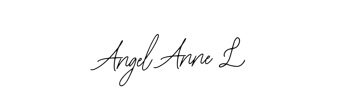 You should practise on your own different ways (Bearetta-2O07w) to write your name (Angel Anne L) in signature. don't let someone else do it for you. Angel Anne L signature style 12 images and pictures png