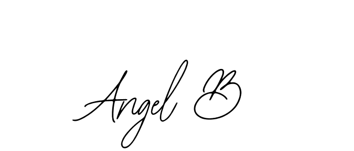 Similarly Bearetta-2O07w is the best handwritten signature design. Signature creator online .You can use it as an online autograph creator for name Angel B. Angel B signature style 12 images and pictures png