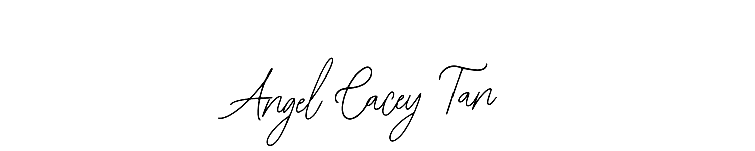 if you are searching for the best signature style for your name Angel Cacey Tan. so please give up your signature search. here we have designed multiple signature styles  using Bearetta-2O07w. Angel Cacey Tan signature style 12 images and pictures png