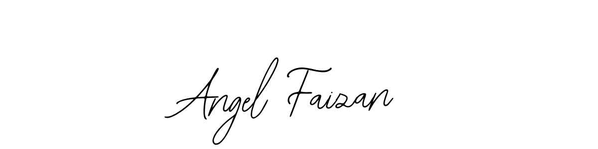 Angel Faizan stylish signature style. Best Handwritten Sign (Bearetta-2O07w) for my name. Handwritten Signature Collection Ideas for my name Angel Faizan. Angel Faizan signature style 12 images and pictures png