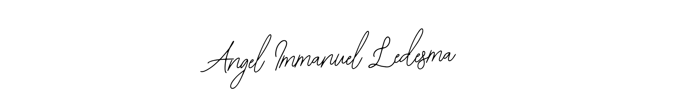 Similarly Bearetta-2O07w is the best handwritten signature design. Signature creator online .You can use it as an online autograph creator for name Angel Immanuel Ledesma. Angel Immanuel Ledesma signature style 12 images and pictures png
