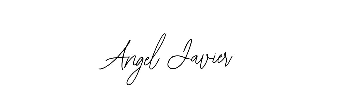 Angel Javier stylish signature style. Best Handwritten Sign (Bearetta-2O07w) for my name. Handwritten Signature Collection Ideas for my name Angel Javier. Angel Javier signature style 12 images and pictures png