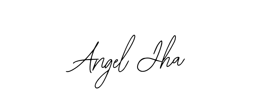 Make a beautiful signature design for name Angel Jha. Use this online signature maker to create a handwritten signature for free. Angel Jha signature style 12 images and pictures png