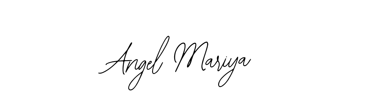 Angel Mariya stylish signature style. Best Handwritten Sign (Bearetta-2O07w) for my name. Handwritten Signature Collection Ideas for my name Angel Mariya. Angel Mariya signature style 12 images and pictures png