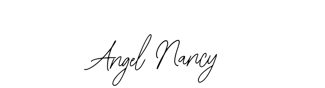 Similarly Bearetta-2O07w is the best handwritten signature design. Signature creator online .You can use it as an online autograph creator for name Angel Nancy. Angel Nancy signature style 12 images and pictures png