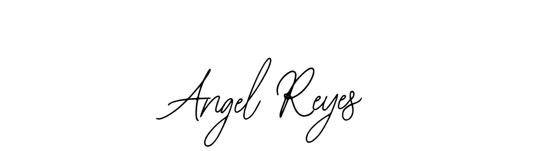You should practise on your own different ways (Bearetta-2O07w) to write your name (Angel Reyes) in signature. don't let someone else do it for you. Angel Reyes signature style 12 images and pictures png