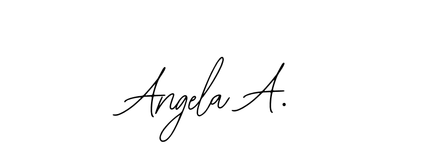 You can use this online signature creator to create a handwritten signature for the name Angela A.. This is the best online autograph maker. Angela A. signature style 12 images and pictures png