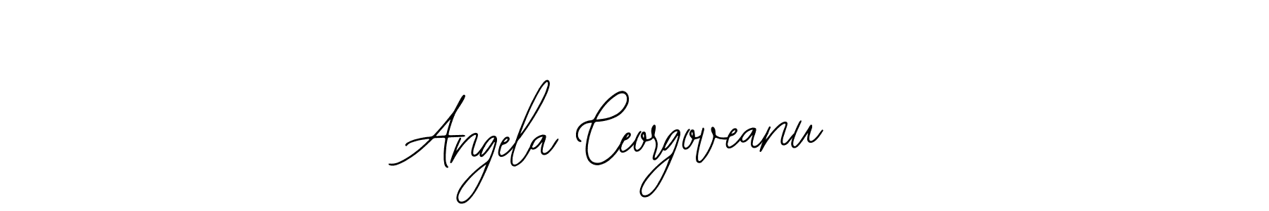 Similarly Bearetta-2O07w is the best handwritten signature design. Signature creator online .You can use it as an online autograph creator for name Angela Ceorgoveanu. Angela Ceorgoveanu signature style 12 images and pictures png