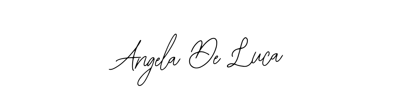 The best way (Bearetta-2O07w) to make a short signature is to pick only two or three words in your name. The name Angela De Luca include a total of six letters. For converting this name. Angela De Luca signature style 12 images and pictures png