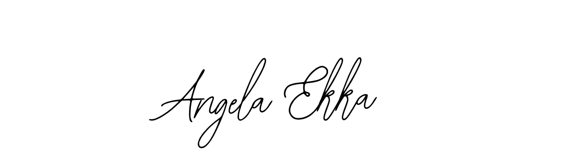 Design your own signature with our free online signature maker. With this signature software, you can create a handwritten (Bearetta-2O07w) signature for name Angela Ekka. Angela Ekka signature style 12 images and pictures png