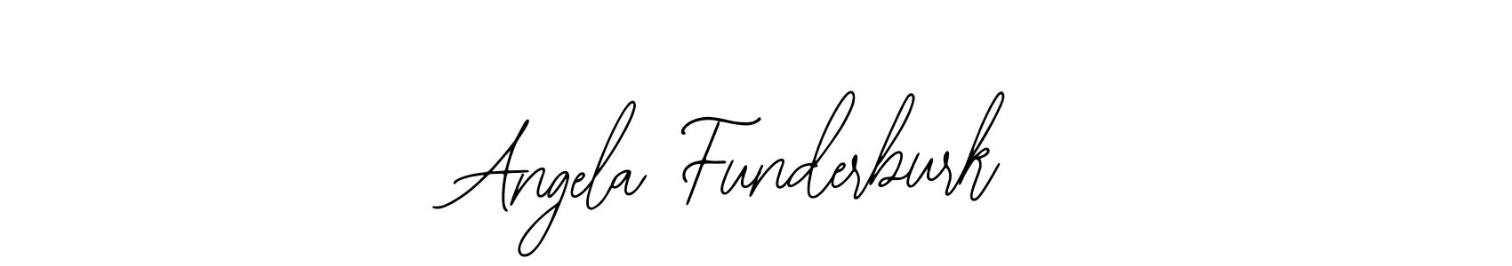 The best way (Bearetta-2O07w) to make a short signature is to pick only two or three words in your name. The name Angela Funderburk include a total of six letters. For converting this name. Angela Funderburk signature style 12 images and pictures png
