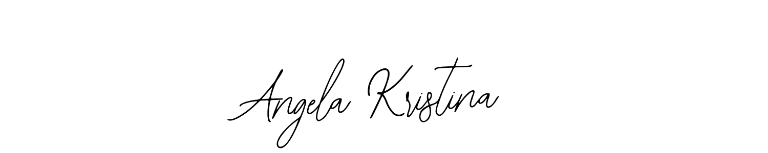 Make a short Angela Kristina signature style. Manage your documents anywhere anytime using Bearetta-2O07w. Create and add eSignatures, submit forms, share and send files easily. Angela Kristina signature style 12 images and pictures png