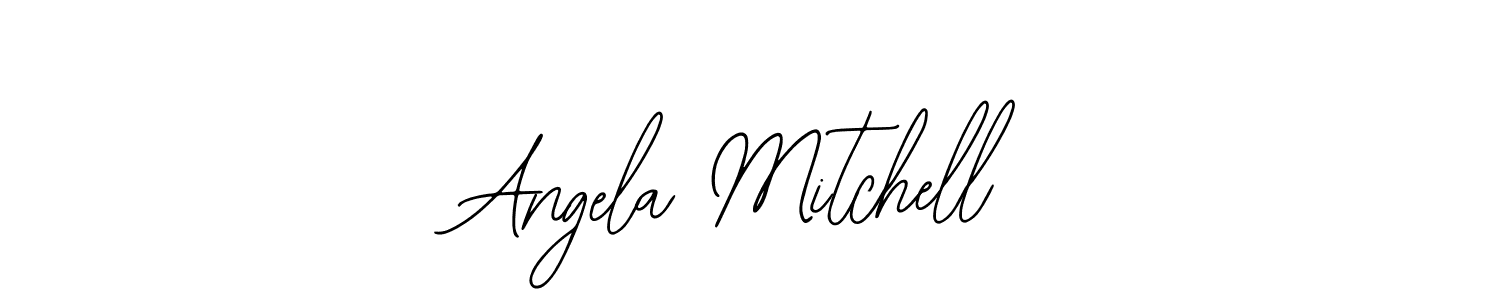 Angela Mitchell stylish signature style. Best Handwritten Sign (Bearetta-2O07w) for my name. Handwritten Signature Collection Ideas for my name Angela Mitchell. Angela Mitchell signature style 12 images and pictures png