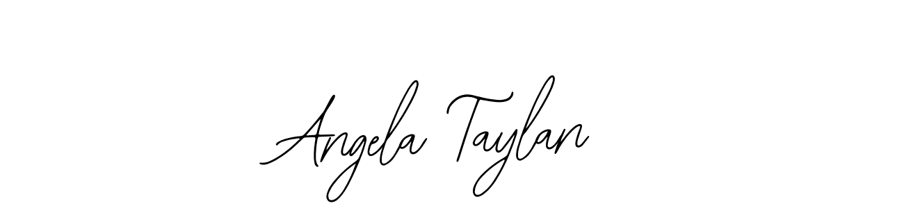 Bearetta-2O07w is a professional signature style that is perfect for those who want to add a touch of class to their signature. It is also a great choice for those who want to make their signature more unique. Get Angela Taylan name to fancy signature for free. Angela Taylan signature style 12 images and pictures png