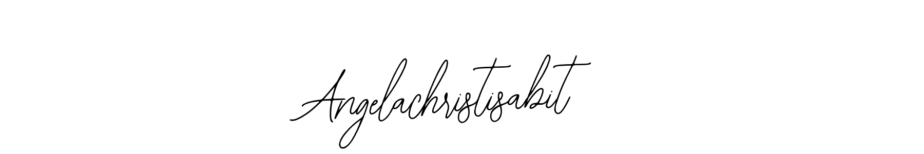 Angelachristisabit stylish signature style. Best Handwritten Sign (Bearetta-2O07w) for my name. Handwritten Signature Collection Ideas for my name Angelachristisabit. Angelachristisabit signature style 12 images and pictures png