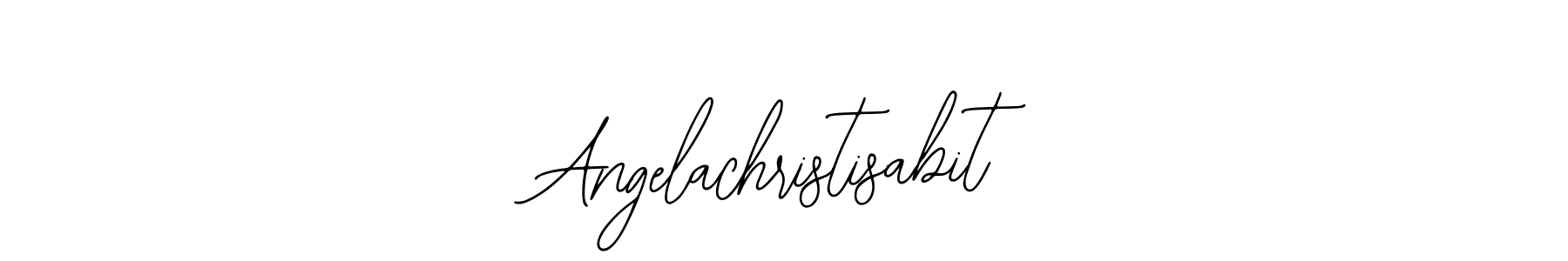 Angelachristisabit stylish signature style. Best Handwritten Sign (Bearetta-2O07w) for my name. Handwritten Signature Collection Ideas for my name Angelachristisabit. Angelachristisabit signature style 12 images and pictures png