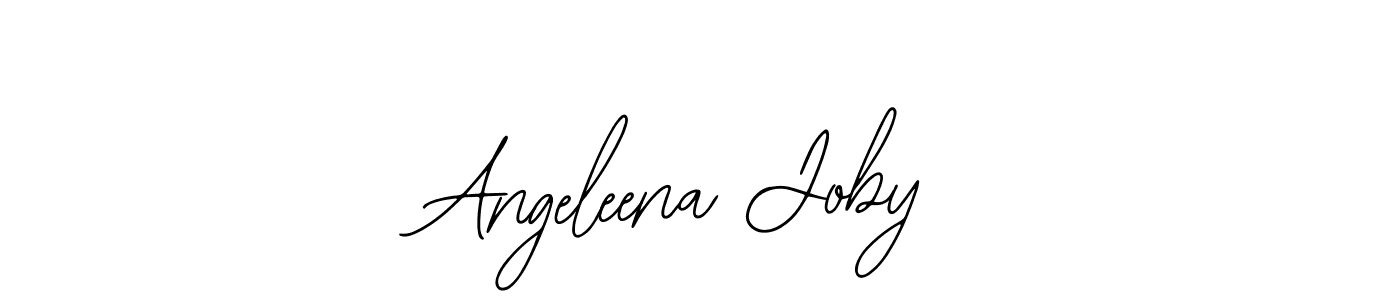 How to make Angeleena Joby signature? Bearetta-2O07w is a professional autograph style. Create handwritten signature for Angeleena Joby name. Angeleena Joby signature style 12 images and pictures png