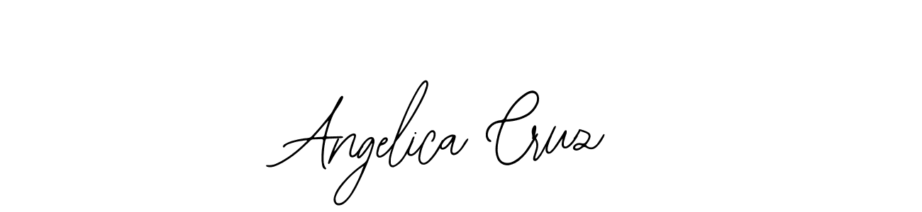 How to make Angelica Cruz name signature. Use Bearetta-2O07w style for creating short signs online. This is the latest handwritten sign. Angelica Cruz signature style 12 images and pictures png
