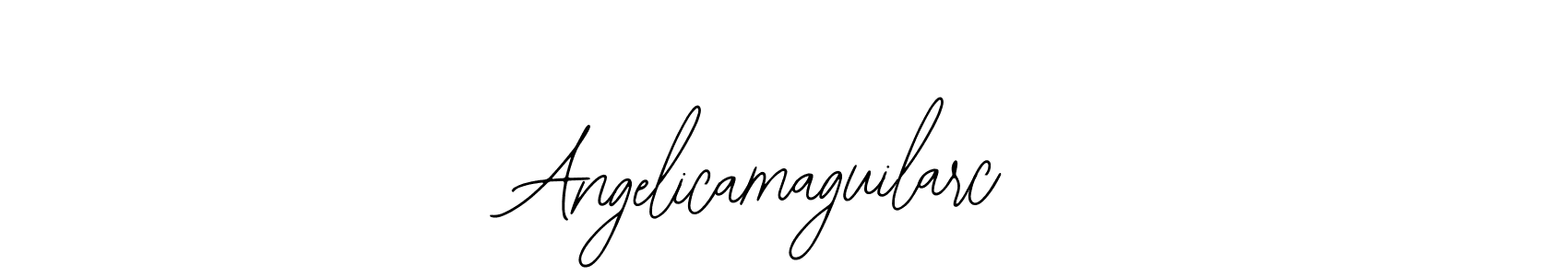 How to make Angelicamaguilarc signature? Bearetta-2O07w is a professional autograph style. Create handwritten signature for Angelicamaguilarc name. Angelicamaguilarc signature style 12 images and pictures png