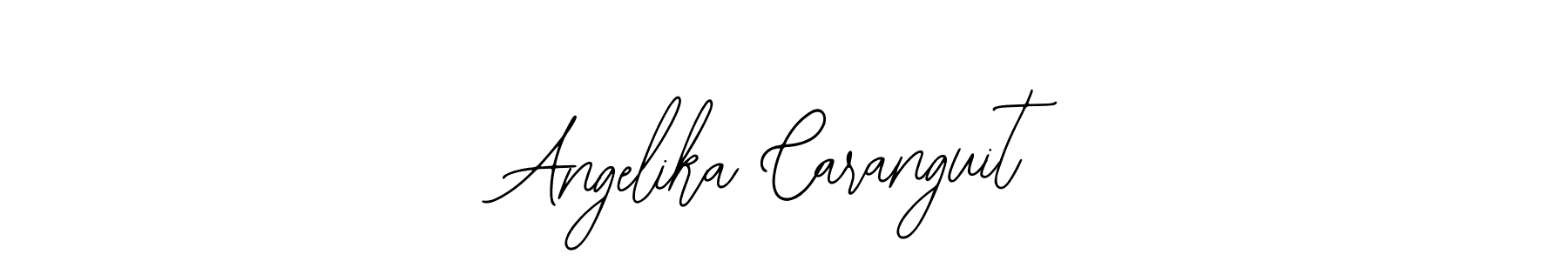 How to make Angelika Caranguit signature? Bearetta-2O07w is a professional autograph style. Create handwritten signature for Angelika Caranguit name. Angelika Caranguit signature style 12 images and pictures png