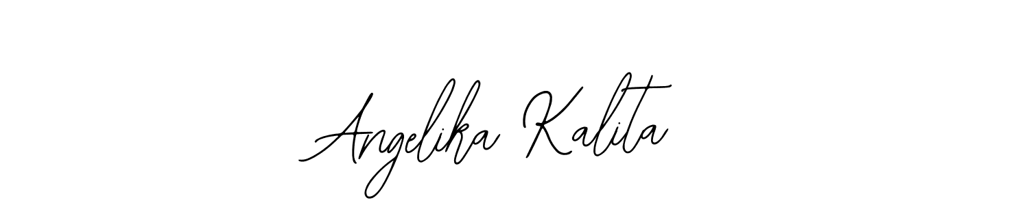 Also we have Angelika Kalita name is the best signature style. Create professional handwritten signature collection using Bearetta-2O07w autograph style. Angelika Kalita signature style 12 images and pictures png