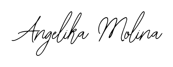 The Bearetta-2O07w handwriting style adds charm and authenticity to name Angelika Molina. A wonderful choice for personal thank-you notes. Angelika Molina signature style 12 images and pictures png