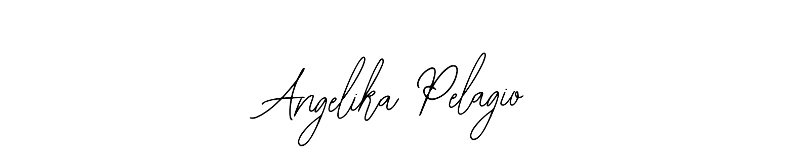 Make a beautiful signature design for name Angelika Pelagio. With this signature (Bearetta-2O07w) style, you can create a handwritten signature for free. Angelika Pelagio signature style 12 images and pictures png