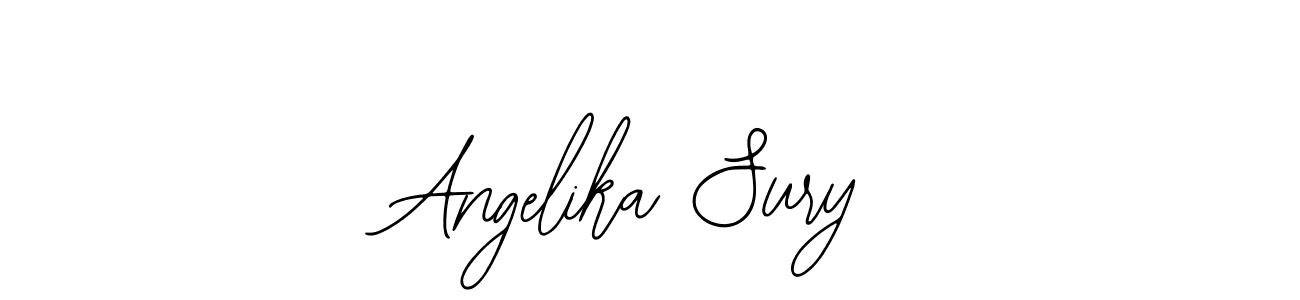 Angelika Sury stylish signature style. Best Handwritten Sign (Bearetta-2O07w) for my name. Handwritten Signature Collection Ideas for my name Angelika Sury. Angelika Sury signature style 12 images and pictures png