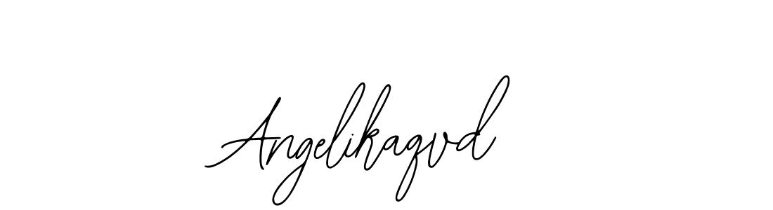 Design your own signature with our free online signature maker. With this signature software, you can create a handwritten (Bearetta-2O07w) signature for name Angelikaqvd. Angelikaqvd signature style 12 images and pictures png