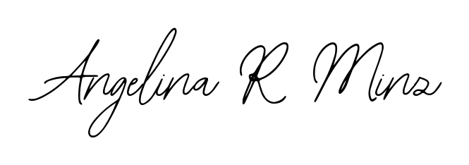 The Bearetta-2O07w signature style provides a bold statement for name Angelina R Minz. Designed for business owners, executives, and leaders. Angelina R Minz signature style 12 images and pictures png