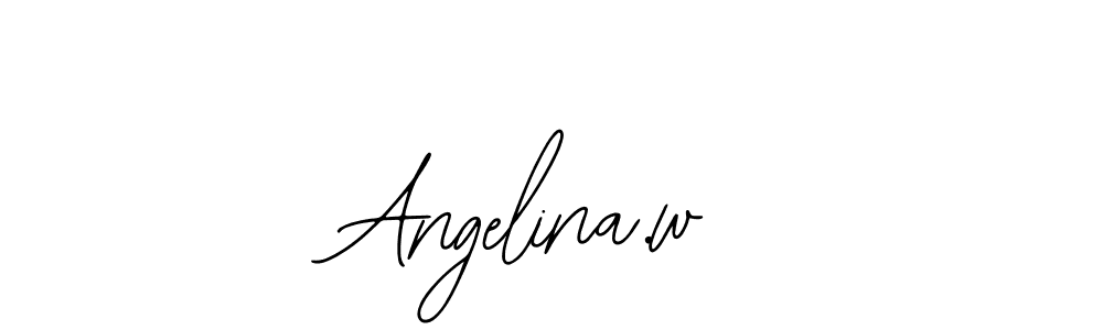 Once you've used our free online signature maker to create your best signature Bearetta-2O07w style, it's time to enjoy all of the benefits that Angelina.w name signing documents. Angelina.w signature style 12 images and pictures png