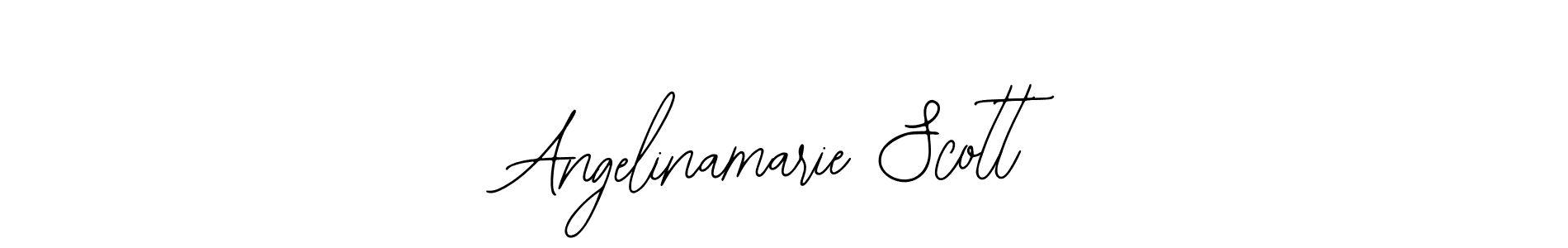 Also You can easily find your signature by using the search form. We will create Angelinamarie Scott name handwritten signature images for you free of cost using Bearetta-2O07w sign style. Angelinamarie Scott signature style 12 images and pictures png