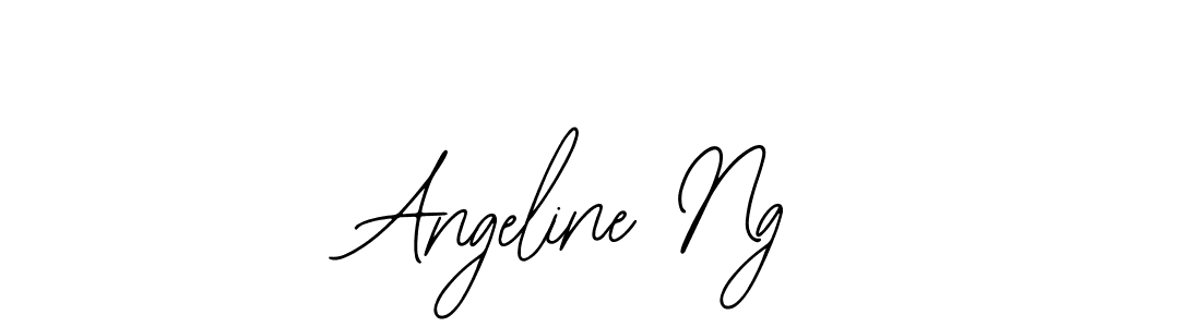 Design your own signature with our free online signature maker. With this signature software, you can create a handwritten (Bearetta-2O07w) signature for name Angeline Ng. Angeline Ng signature style 12 images and pictures png