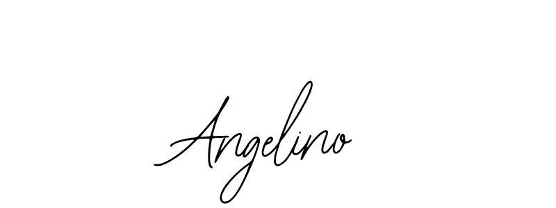 Similarly Bearetta-2O07w is the best handwritten signature design. Signature creator online .You can use it as an online autograph creator for name Angelino. Angelino signature style 12 images and pictures png