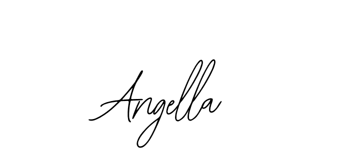 Angella stylish signature style. Best Handwritten Sign (Bearetta-2O07w) for my name. Handwritten Signature Collection Ideas for my name Angella. Angella signature style 12 images and pictures png