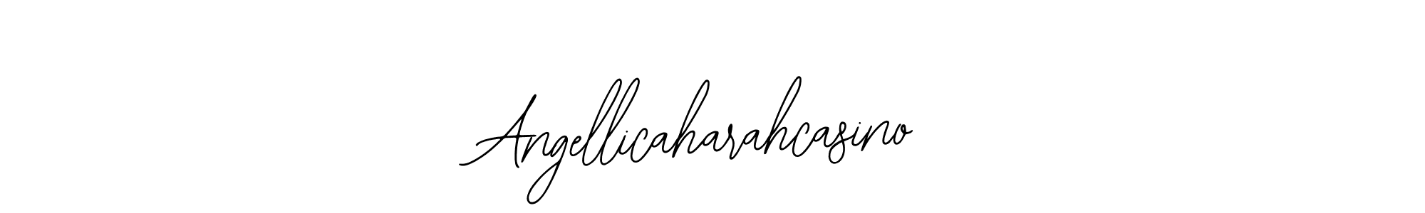 Use a signature maker to create a handwritten signature online. With this signature software, you can design (Bearetta-2O07w) your own signature for name Angellicaharahcasino. Angellicaharahcasino signature style 12 images and pictures png