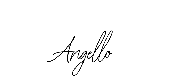How to make Angello signature? Bearetta-2O07w is a professional autograph style. Create handwritten signature for Angello name. Angello signature style 12 images and pictures png