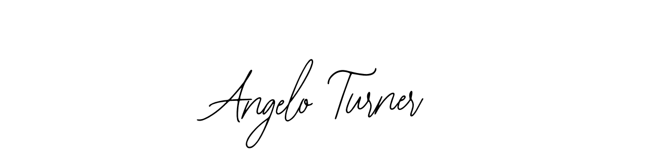 How to make Angelo Turner signature? Bearetta-2O07w is a professional autograph style. Create handwritten signature for Angelo Turner name. Angelo Turner signature style 12 images and pictures png
